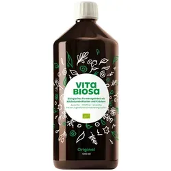 Vita Biosa Original bio (1000ml) - Kräuterfermentgetränk, zuckerfrei und reich an Milchsäurebakterien für eine gesunde Verdauung