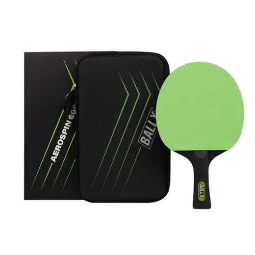 BALLX® Tischtennnisschläger AeroSpin 6000 [PRO CARBON] - Tischtennisschläger Profi - Tischtennis Schläger - Table Tennis Racket - Tischtenniskelle - Profi Tisch Tennis Schläger - Tennisschläger Carbon