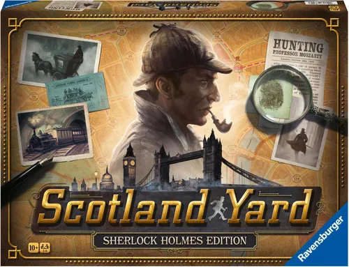 Ravensburger 27344 Scotland Yard: Sherlock Holmes Edition - Detektivspiel für 2-6 Spieler ab 10 Jahren, strategisches Denken und interaktive Spieleabende!