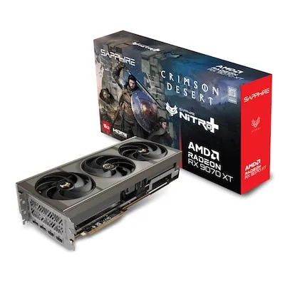 Radeon RX 9070 XT Nitro+ Crimson Desert Version von SAPPHIRE