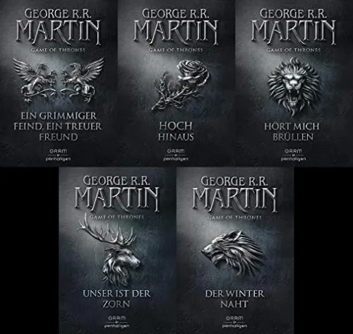 Game of Thrones-Serie: Band 1-5 mit exklusiver Landkarte