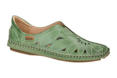 Pikolinos Mokassins Jerez für Frauen - Mint Green - Slipper & Mokassins für Damen aus hochwertigem Leder, designed für optimalen Komfort und Langlebigkeit – perfekt für jeden Anlass.