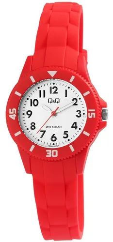 Q&Q Klassische Uhr V26A-001VY - Armbanduhren für Jungen – Lernuhr mit hochwertigem Miyota 2035 Uhrwerk, 10 bar wasserdicht und ideal für Schwimmen. Perfekte Geschenkidee für jeden Anlass!