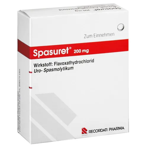 Spasuret 200 Filmtabletten 50 St von Recordati Pharma GmbH