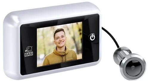 Basi TS 700 6800-0050 Digitaler Türspion mit TFT-Display 88.9cm 3.5 Zoll