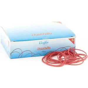 Läufer Rondella Nr.8 Gummiringe Ø 50mm rot 100g