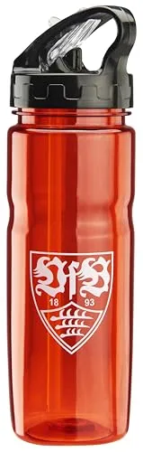 VfB Stuttgart Trinkflasche Sport 19434 - Kunststoff-Trinkflasche mit 0,5 Liter Volumen, perfekt für Sport und unterwegs – zeige deine Vereinsliebe!