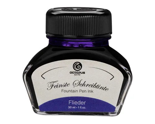 OCTOPUS Fluids Füllhaltertinte, Schreibtinte im Tintenglas Flieder 30ml Tintenglas (Set, 0-tlg)