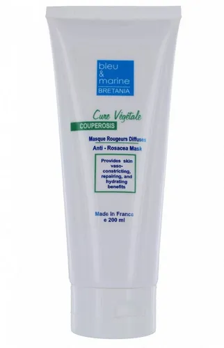 Anti Rosacea Gesichtsmaske (200ml) - Beruhigende Maske gegen Rosacea - Gesichtsmasken für empfindliche Haut, reduziert Rötungen und stärkt das Hautbild mit marinen Extrakten für langanhaltende Beruhigung.