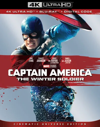 Captain America: The Winter Soldier [New 4K UHD Blu-ray] With Blu-Ray, 4K Mast