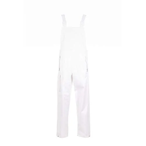 Planam Food Herren Latzhose in weiß von Planam
