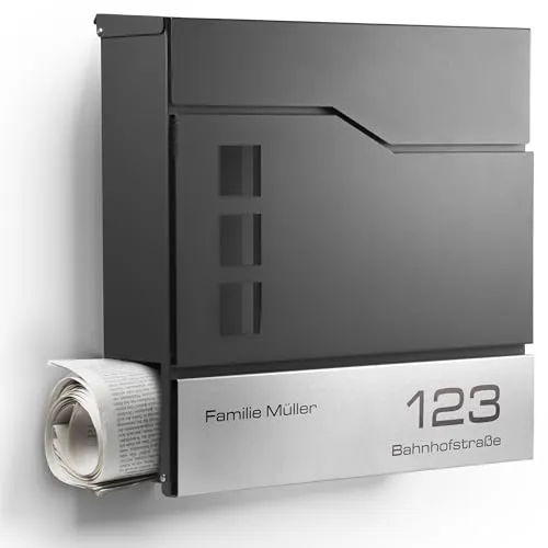 Briefkästen Grau von NewHabitat