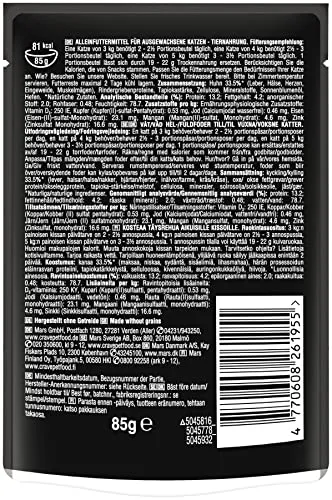 CRAVE Katze Portionsbeutel Sauce mit Huhn 85g