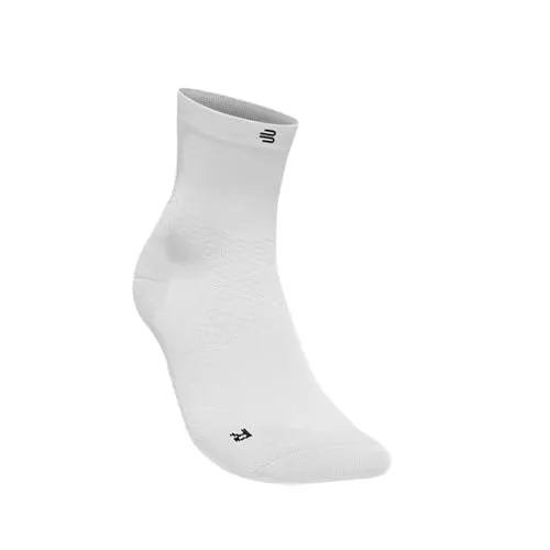 Bauerfeind Sports Damen Run Ultralight Mid Cut Socks weiß
