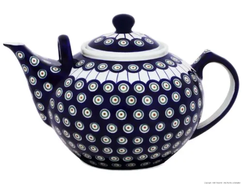 Original Bunzlauer Keramik in blau von Bunzlauer Keramik