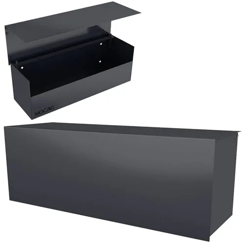 MOCAVI Zeitungsrolle ZF2 anthrazit geschlossen in grau von MOCAVI