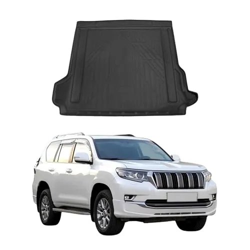 OMAC Kofferraummatte für Toyota Land Cruiser Prado 2017-2021 - Fahrzeugspezifische Kofferraummatte, wasserdicht und rutschfest für optimalen Schutz und einfache Reinigung - ideal für den Alltag.