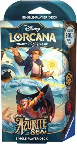 Disney Lorcana: Azurite Sea - Starter Deck Amber & Ruby