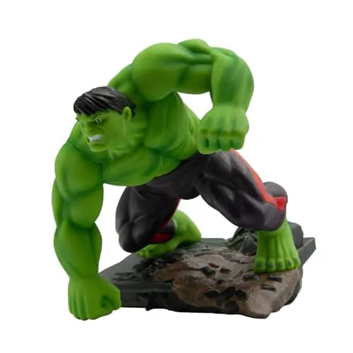 Bullyland – Hulk von den Marvel Avengers, perfekt als Spielzeug Figur, Dekoration und kleines Geschenk für Kinder ab 3 Jahren und Sammler, detailgetreue 9,5 cm Sammelfigur für Kidults 11332