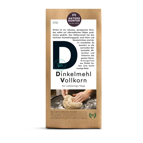 Antersdorfer Mühle Dinkelvollkornmehl Bio 1000g