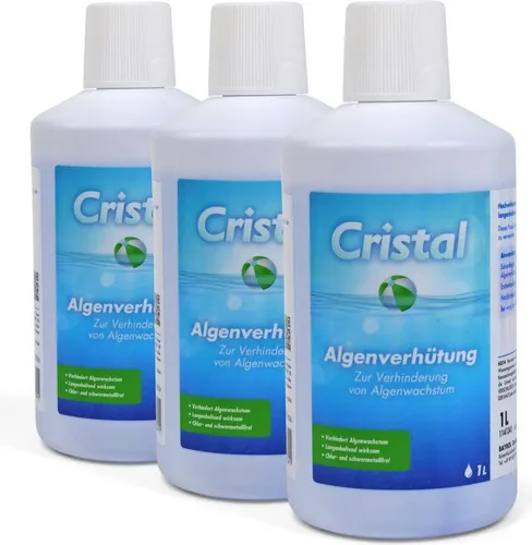 CRISTAL Algenverhütung 3x 1,0 l