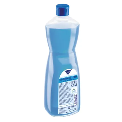Kleen Purgatis Lemon 1 L, Schonreiniger mit Lemonduft alkoholischer Unterhaltsreiniger mit intensivem Lemonduft 90001003