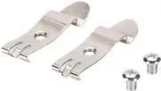 DIGITUS DIN-Rail Adapter Für Desktop Patch-Panel - Hutschienen-Montage Set mit 2 Metall-Clips, robust und normgerecht für Elektroverteilerkästen