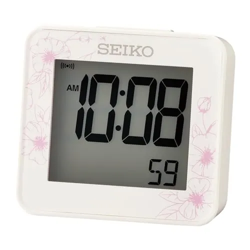 Seiko Clocks Wecker QHL097W in weiß von Seiko Clocks