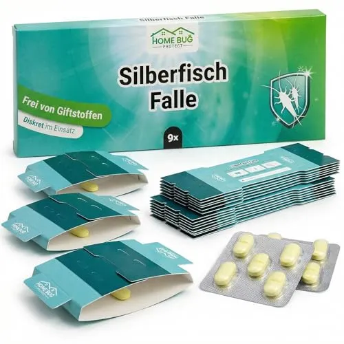 Produktbild HomeBugProtect Silberfischfalle [9 Stück]