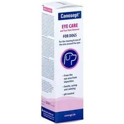 Canosept Augenpflege Lösung für Hunde - Tiergesundheit: Sanfte Augenpflege für Hunde, hilft bei der Reinigung und Pflege empfindlicher Augenpartien.