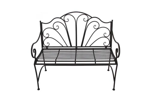 HTI-Living Sitzbank Gartenbank Celia in schwarz von HTI-Line