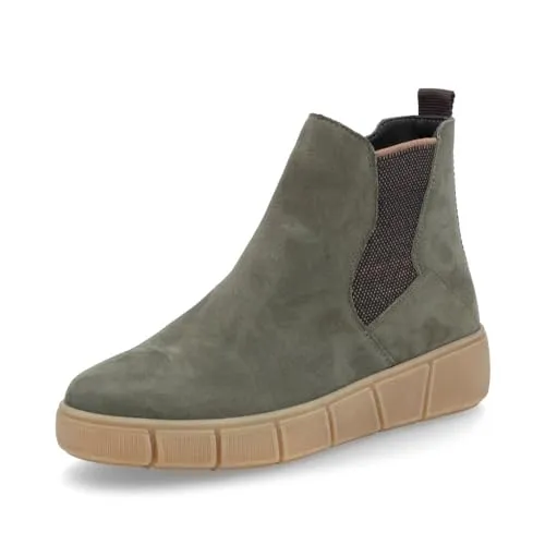 Remonte Damen Chelsea Boots D1T71, flache Stiefeletten für Damen - Wanderschuhe mit herausnehmbarer, schockabsorbierender Innensohle und optimaler Passform für breite Füße – ideal für den Übergang.