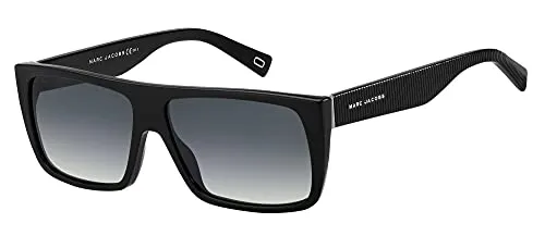 Marc Jacobs Unisexs Marc Icon 096/S Sunglasses, Black/Grey Shaded
