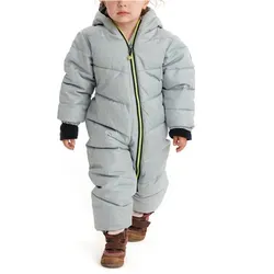 Killtec Unisex Kinder Karter Mini Overall - Baby-Hosen: Wasserabweisender Schneeanzug in Daunenoptik mit Kapuze, ideal für kalte Tage, bietet 10.000 mm Wassersäule und wärmendes Fleece im Inneren.
