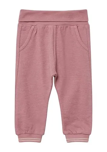 s.Oliver Strukturierte Jogpants mit Umschlagbund