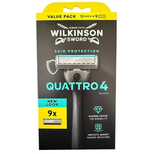 Wilkinson Rasierklingen Quattro sensitive, 9-tlg.