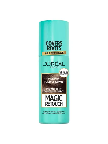 L'Oreal Paris Root Touch-Up Spray 75 ml.- Medium Iced Brown