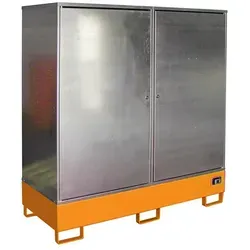 BAUER Gefahrstoffschrank GS-2 für 2 x 200 Liter Fass von Bauer