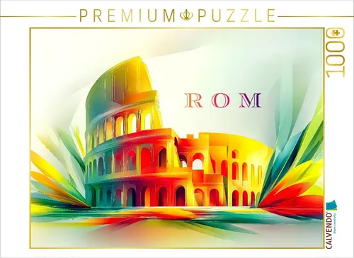 CALVENDO Puzzle Rom | 1000 Teile Lege-Größe 64x48cm Foto-Puzzle für glückliche Stunden