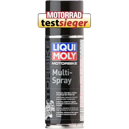 LIQUI MOLY Motorbike Multispray | 200 ml | Motorrad Korrosionsschutz | Rostlöser | Art.-Nr.: 1513, farblos