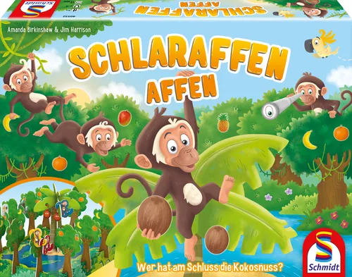 Schmidt Spiele Kinderspiel Schlaraffen Affen