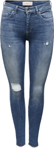ONLBLUSH MID SK AK RW DT DNM REA221 Dark Medium B XS/32 - Entdecke die stylische Skinny Jeans für Alltag und Freizeit! Mit perfekter Passform, Destroyed-Details und praktischem 5-Taschen-Design. Ideal für einen modernen Look und hohen Tragekomfort.