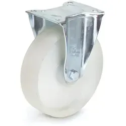 Bockrolle, Polyamid, ø200 x 50mm - Transportgeräte & Rampen - Hochbelastbare Bockrolle mit 350 kg Tragkraft, ideal für robuste Anwendungen und temperaturbeständig von -40 °C bis +90 °C.