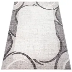 Novel Läufer, Creme, Kunststoff, Bordüre, rechteckig, 80x250 cm, Oeko-Tex® Standard 100, Oeko-Tex® Made IN Green, für Fußbodenheizung geeignet, in verschiedenen Größen erhältlich, antistatisch, pflegeleicht, strapazierfähig, Teppiche & Böden, Teppiche, Teppichläufer