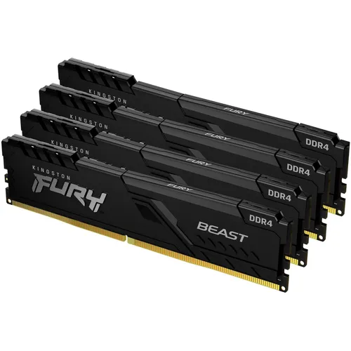 Kingston FURY Beast 128GB (4x32GB) 3600MHz DDR4 CL18 in schwarz von Kingston