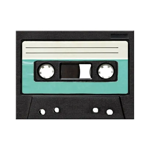 Nostalgic-Art - Kraft Pinnwand Kühlschrank-Magnet Stark - Retro Cassette