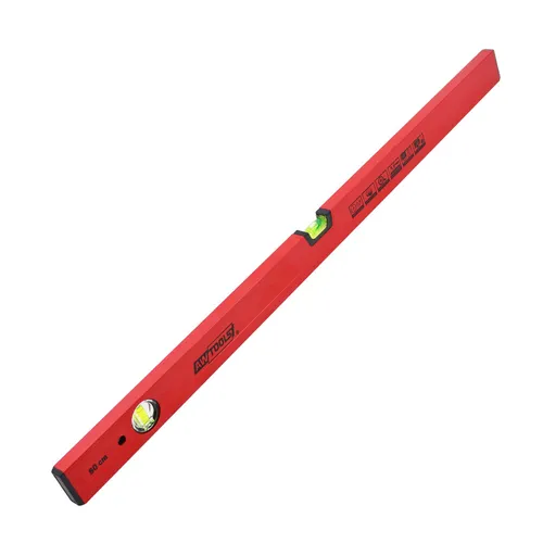 AWTOOLS ROT LACKIERTE WASSERWÄGE 120 cm