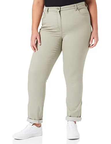 Raphaela by Brax, Style Ina Fay, Damen Jeans Hose Superstretch Khaki D 42 W 32 L 30