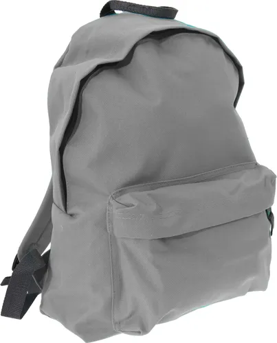 BagBase BG125 | Original Fashion Backpack / Rucksack | 31 x 42 x 21 cm - Farbe: Light Grey/Graphite Grey - Größe: 31 x 42 x 21 cm