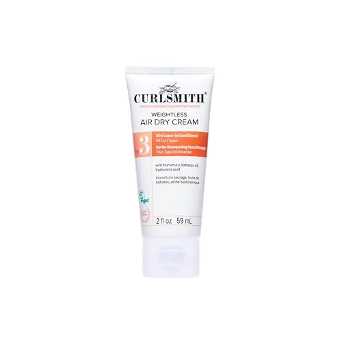 Curlsmith Weightless Air Dry Cream | Air-Dry Lockencreme, Feuchtigkeitsspendend und entwirrend, Alle Lockentypen, Vegan, 59 ml